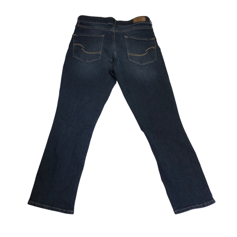 Signature by Levi Strauss & Co Modern Slim Dark Wash Jeans Womens 10S W30 L26 - Picture 2 of 10